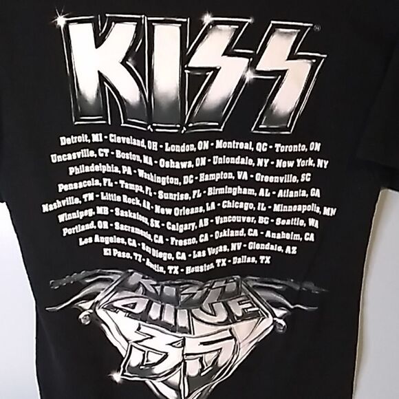 KISS band tour t shirt - Picture 4 of 8